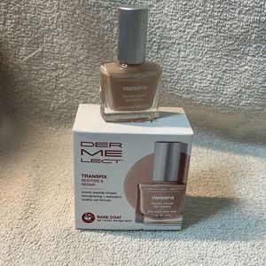 3/$30 - NIB Dermelect Transfix Nail Restore and Repair Base Coat Polish